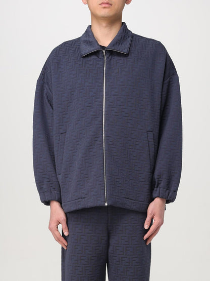 Fendi Jacket Men Blue