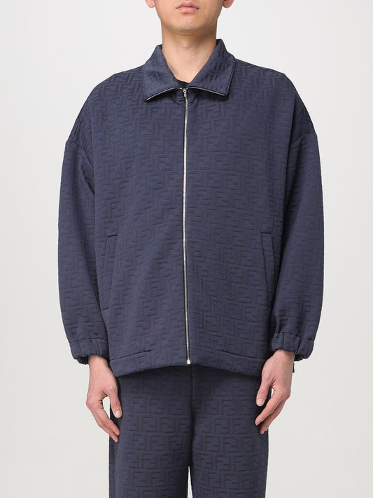 Fendi Jacket Men Blue