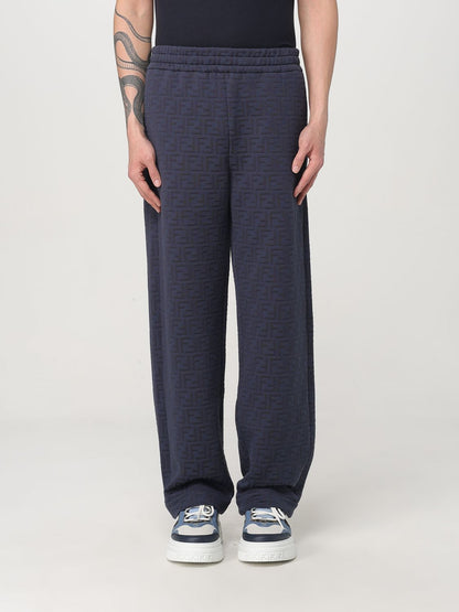 Fendi Pants Men Blue