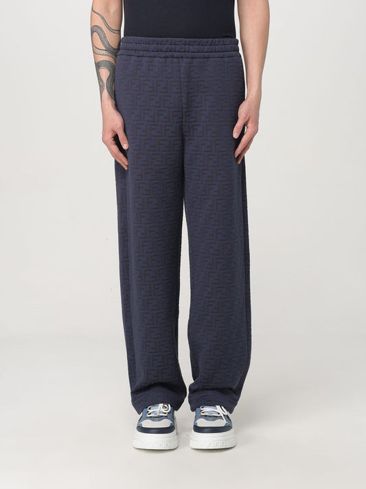 Fendi Pants Men Blue