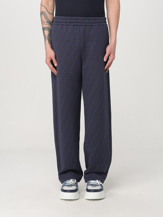 Fendi Pants Men Blue