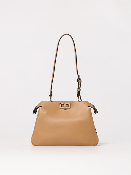 Fendi Shoulder Bag Woman Beige