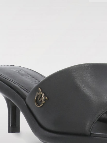 Pinko Heeled Sandals Woman Black