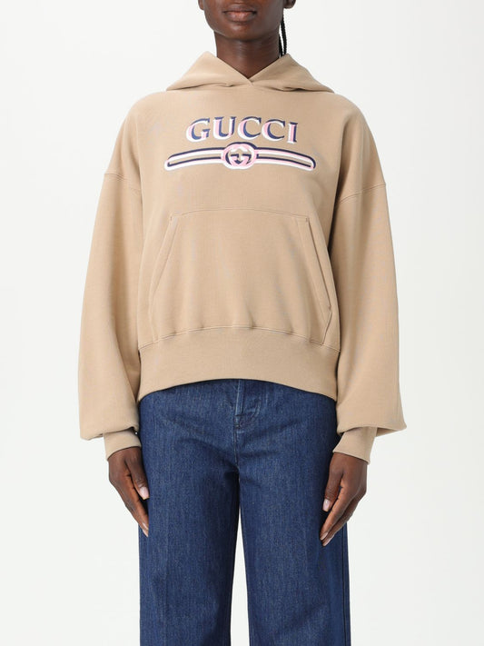 Gucci Sweatshirt Woman Beige