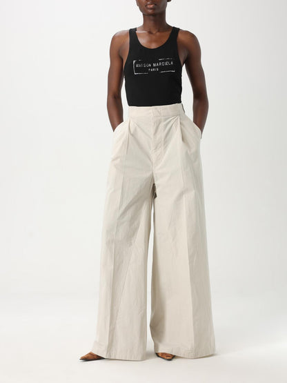 Maison Margiela Pants Woman Beige