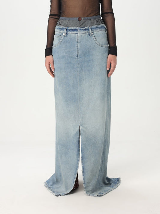Maison Margiela Skirt Woman Blue