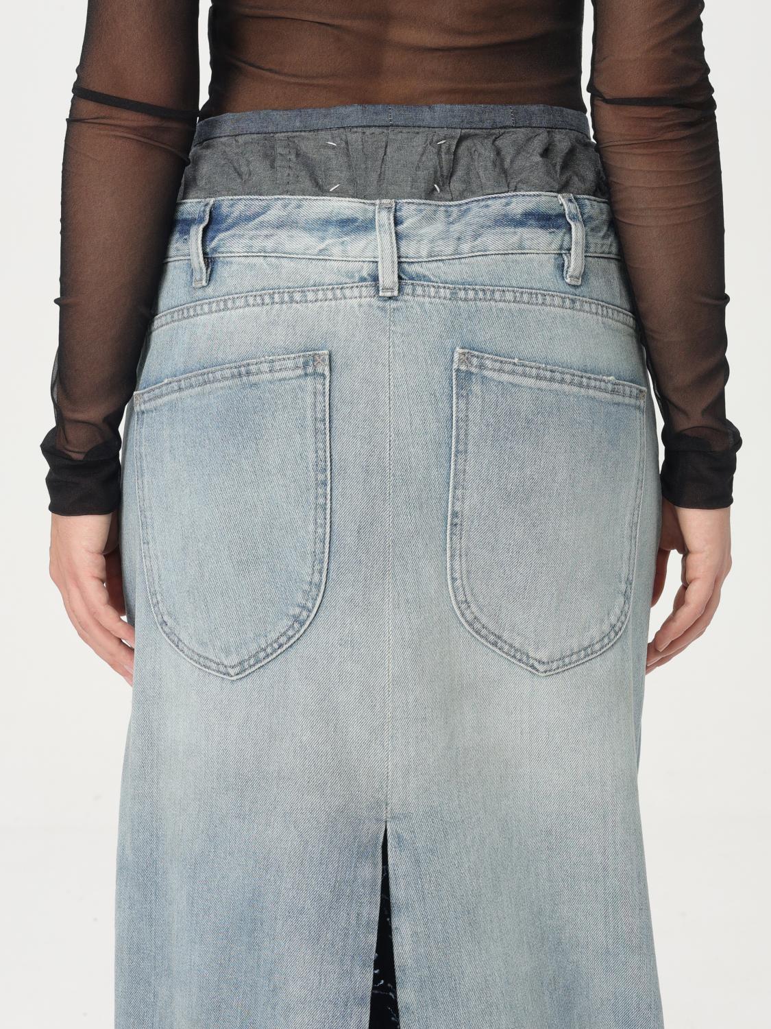 Maison Margiela Skirt Woman Blue