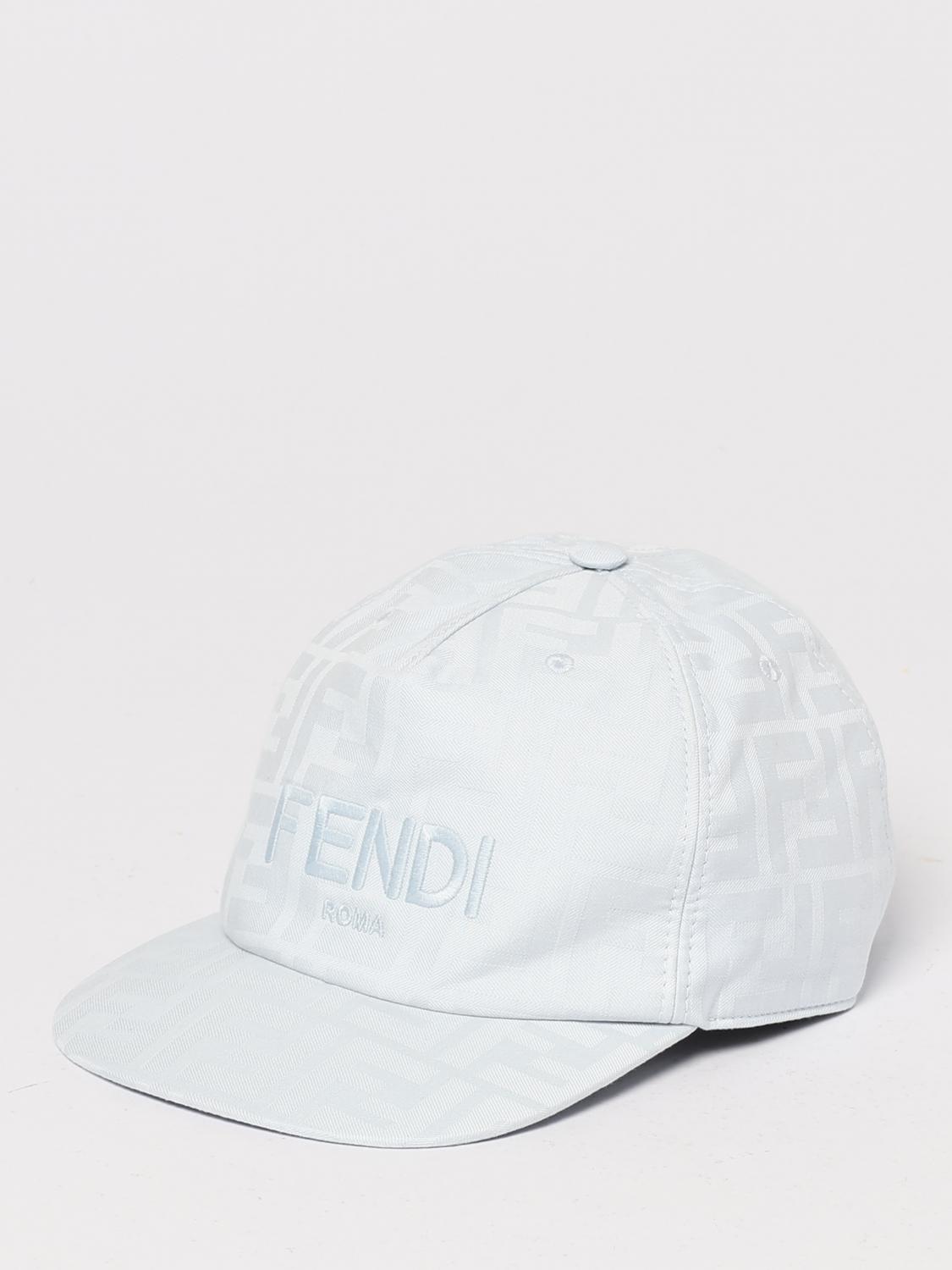 Fendi Hat Kids Sky Blue