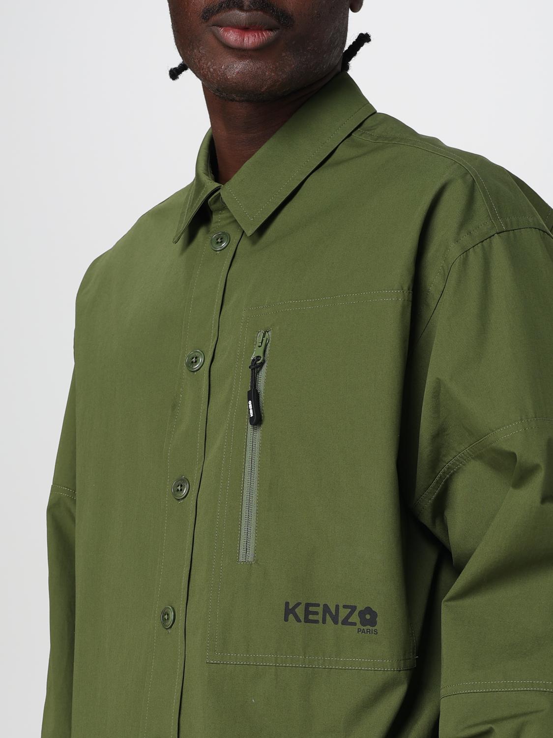 Kenzo Shirt Men Kaki