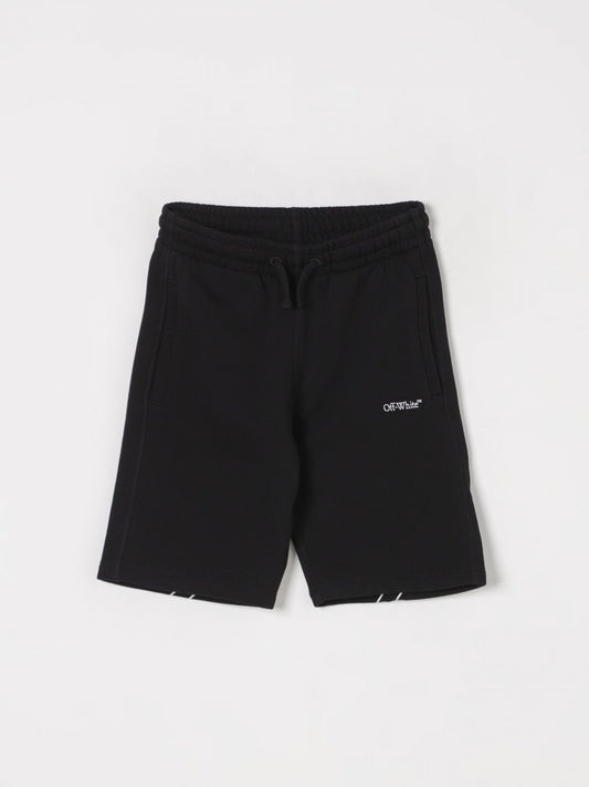 Off White Kids Shorts Kids Black
