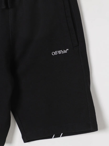 Off White Kids Shorts Kids Black