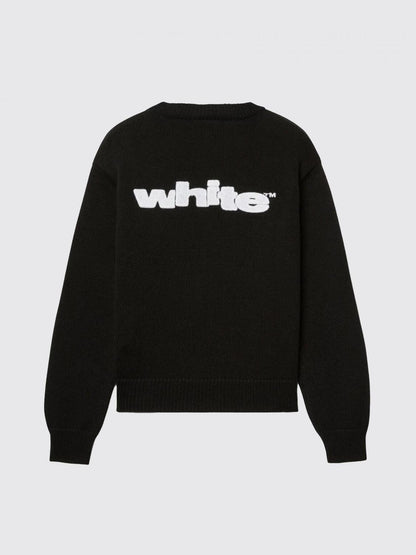 Off White Kids Sweater Kids Black
