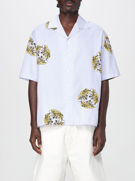 Kenzo Shirt Men Gnawed Blue