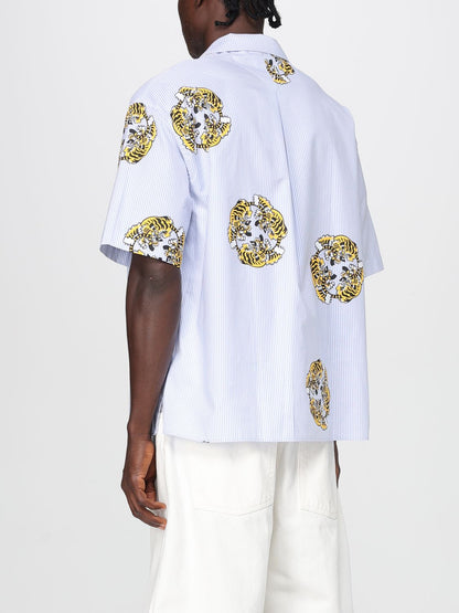 Kenzo Shirt Men Gnawed Blue