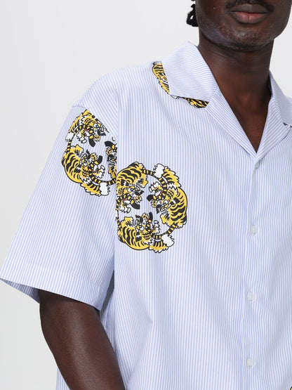 Kenzo Shirt Men Gnawed Blue