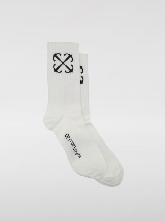 Off White Socks Men Black