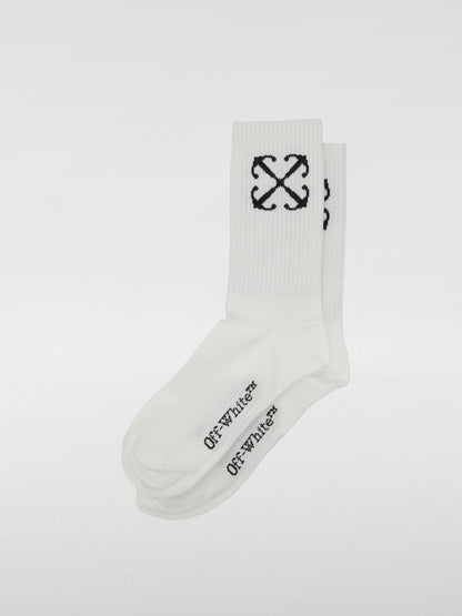 Off White Socks Men Black
