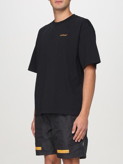 Off White T Shirt Men Black