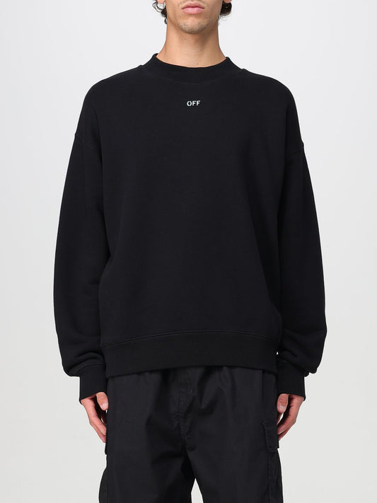 Off White Sweatshirt Men Black