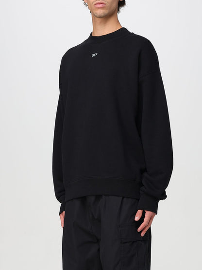 Off White Sweatshirt Men Black