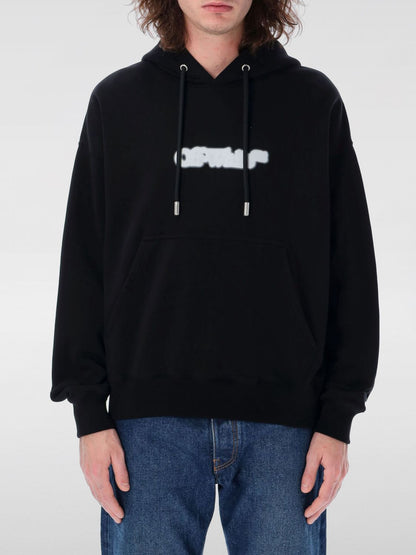 Off White Sweatshirt Men Black