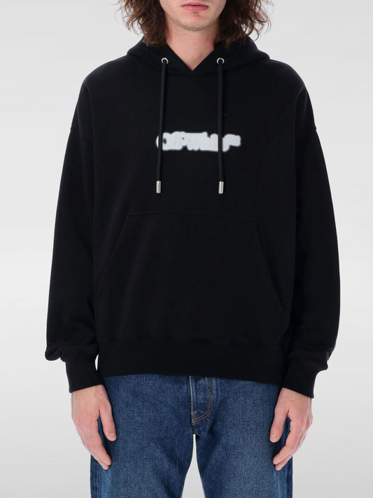 Off White Sweatshirt Men Black