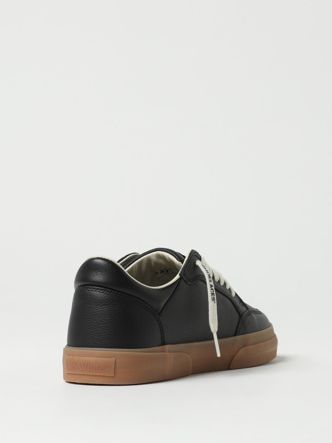 Off White Sneakers Men Black