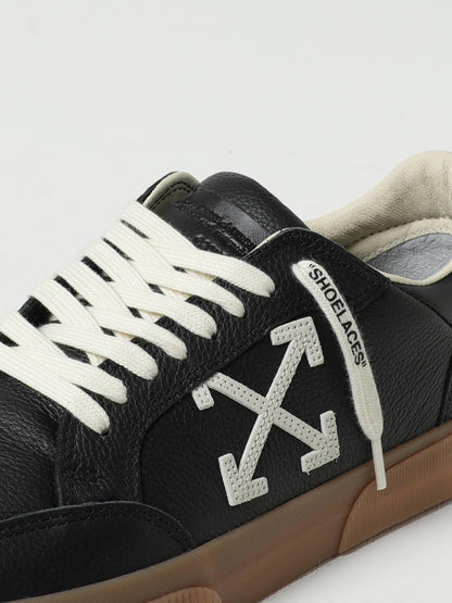 Off White Sneakers Men Black