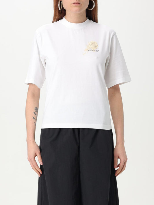 Off White T Shirt Woman White