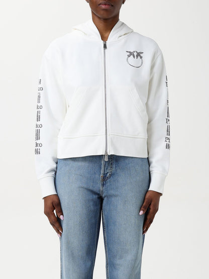 Pinko Sweatshirt Woman Grey