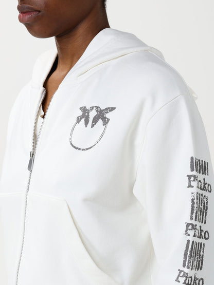 Pinko Sweatshirt Woman Grey