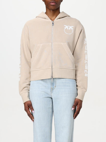 Pinko Sweatshirt Woman Grey