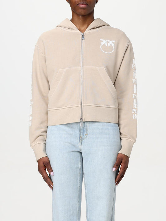 Pinko Sweatshirt Woman Grey