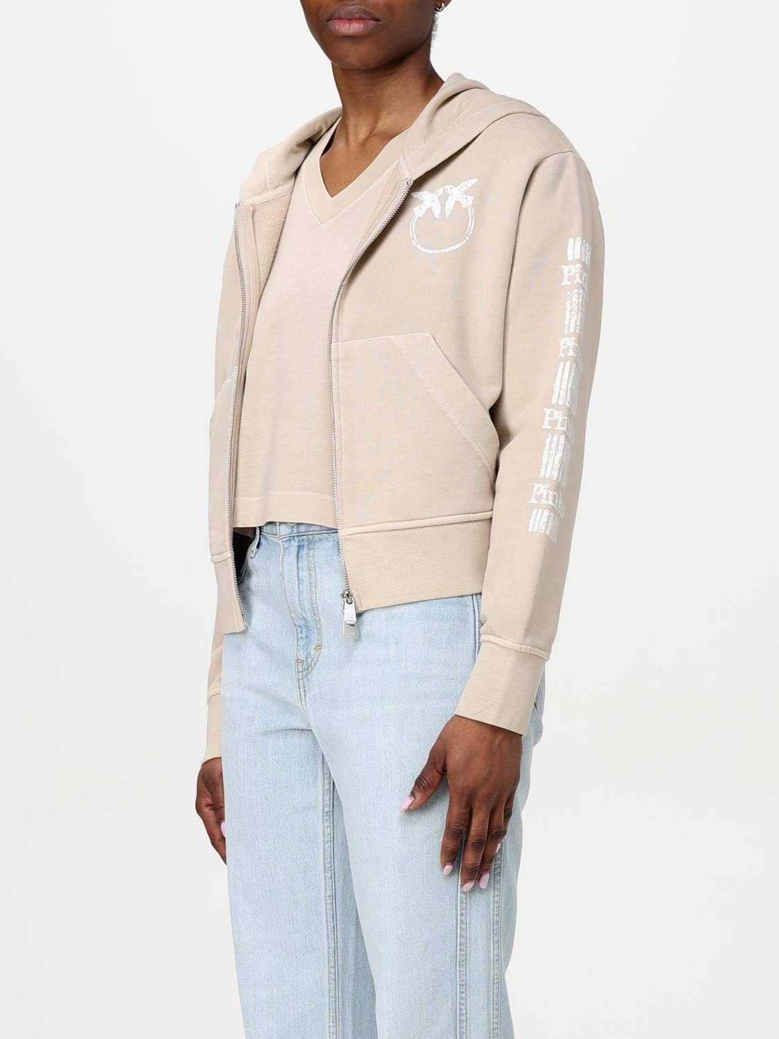 Pinko Sweatshirt Woman Grey