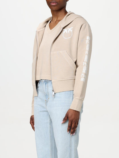 Pinko Sweatshirt Woman Grey