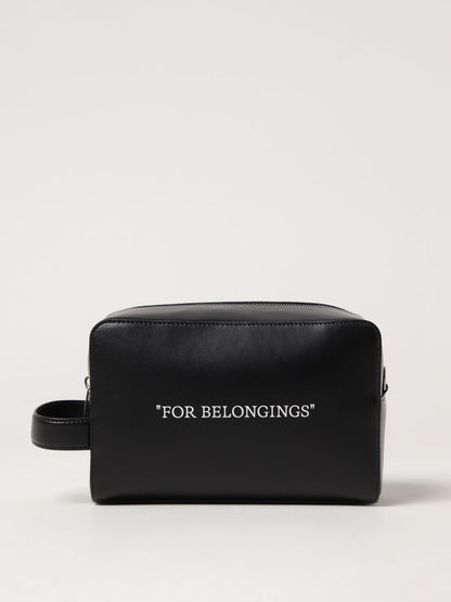 Off White Briefcase Men Black