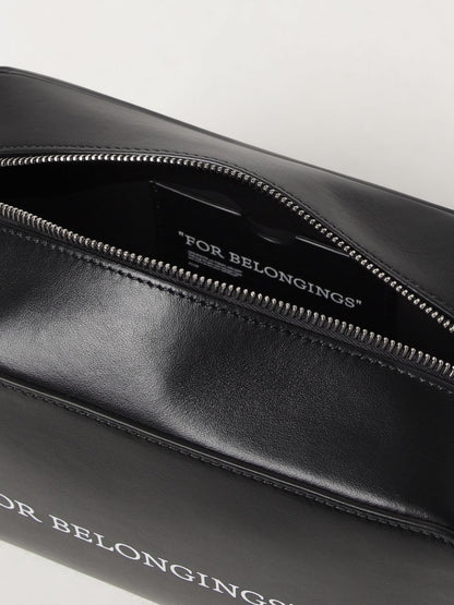 Off White Briefcase Men Black