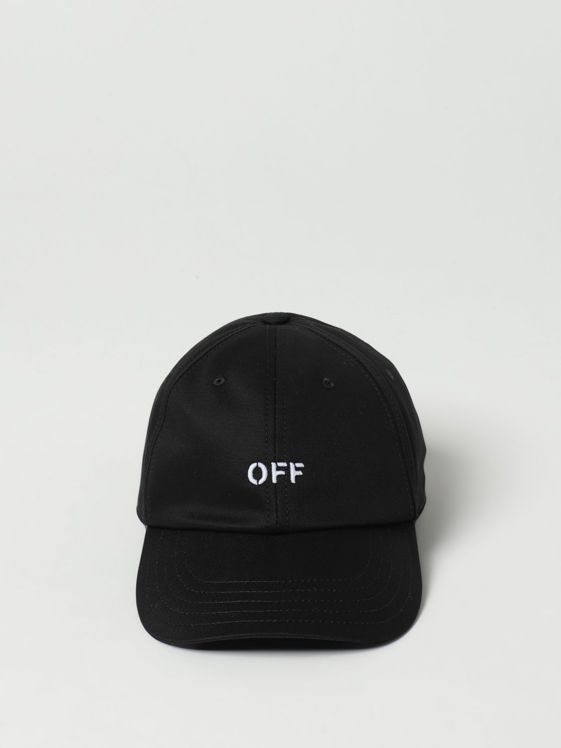 Off White Hat Men Black