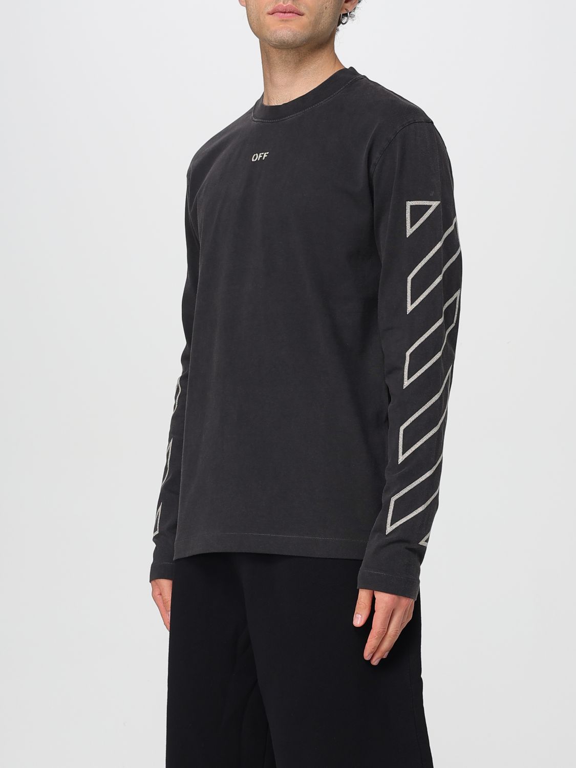 Off White T Shirt Men Black