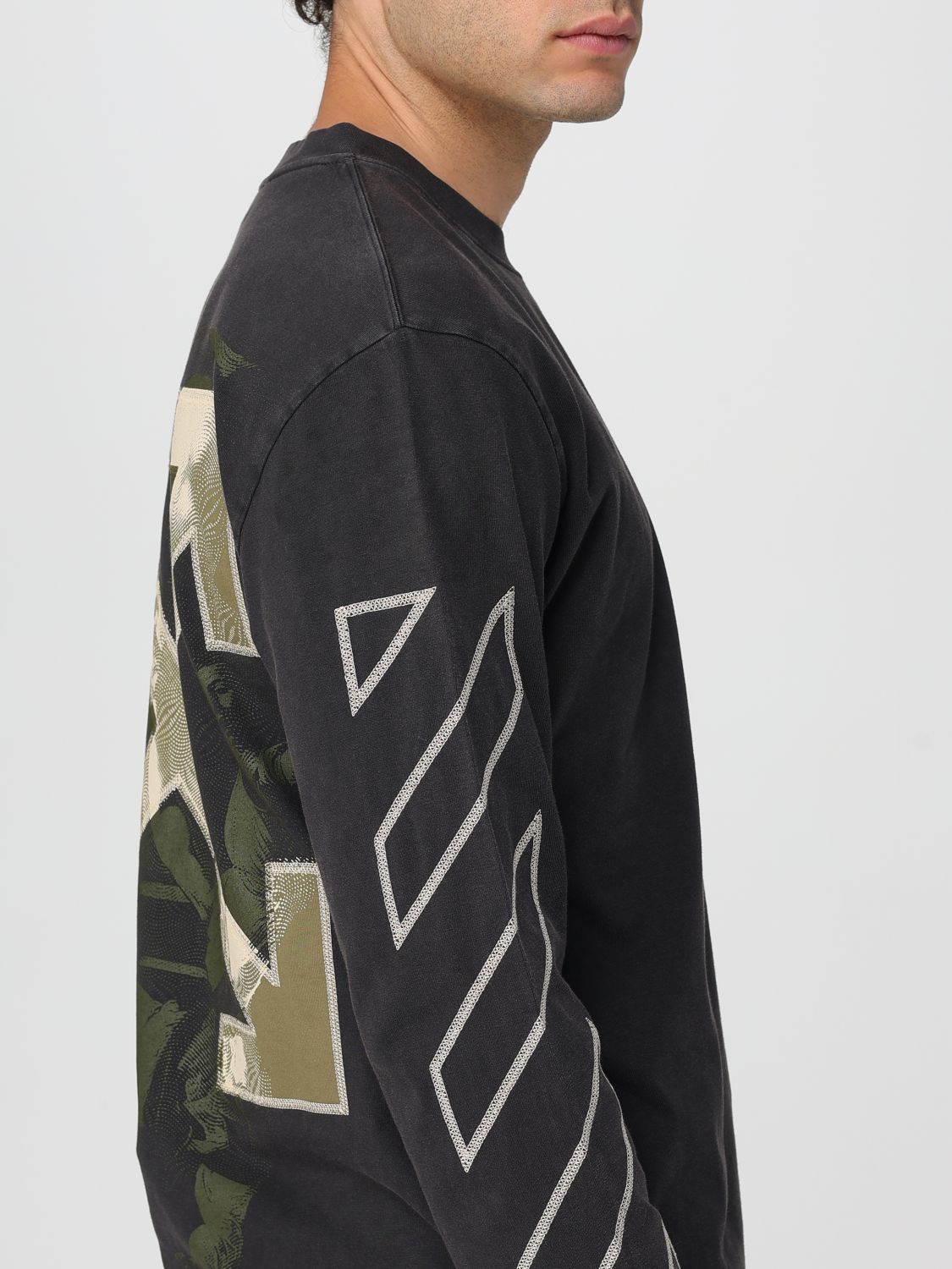 Off White T Shirt Men Black