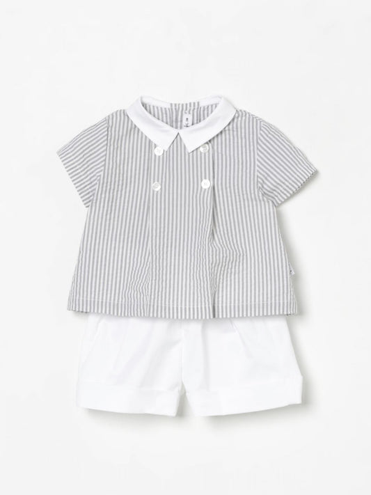 Il Gufo Jumpsuit Kids Grey