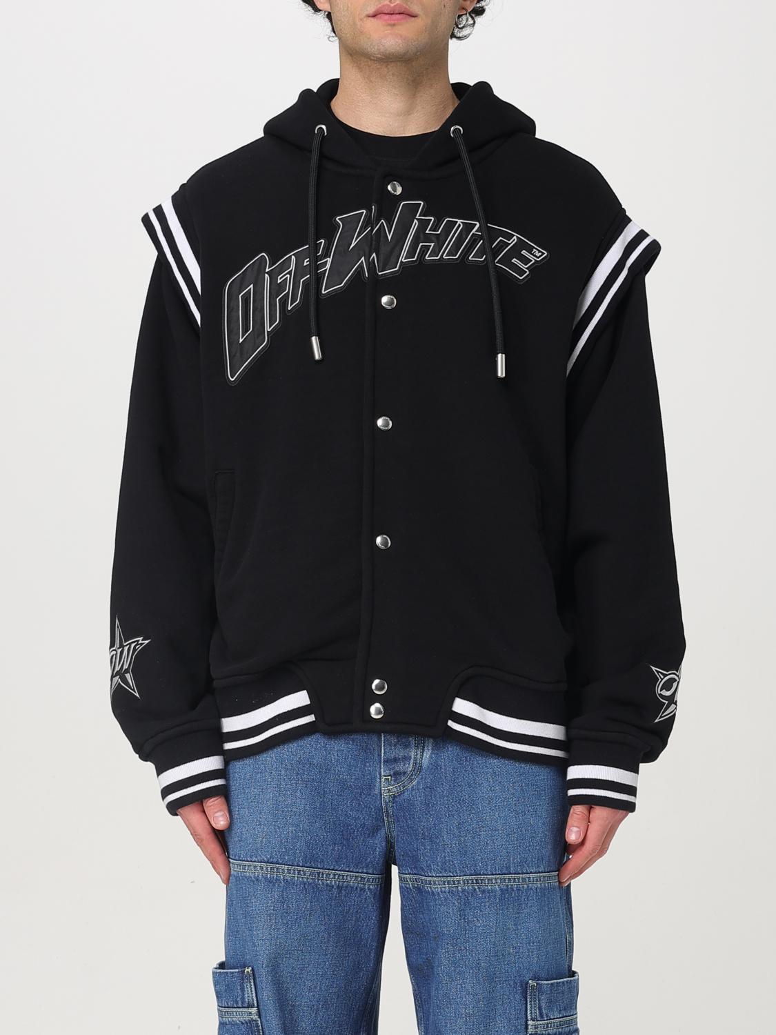 Off White Sweatshirt Men Black