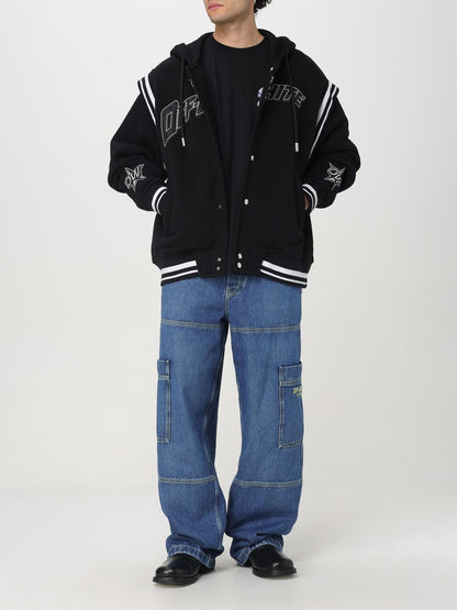 Off White Sweatshirt Men Black