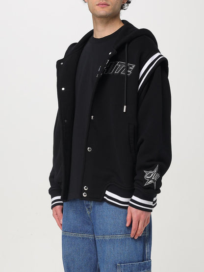 Off White Sweatshirt Men Black