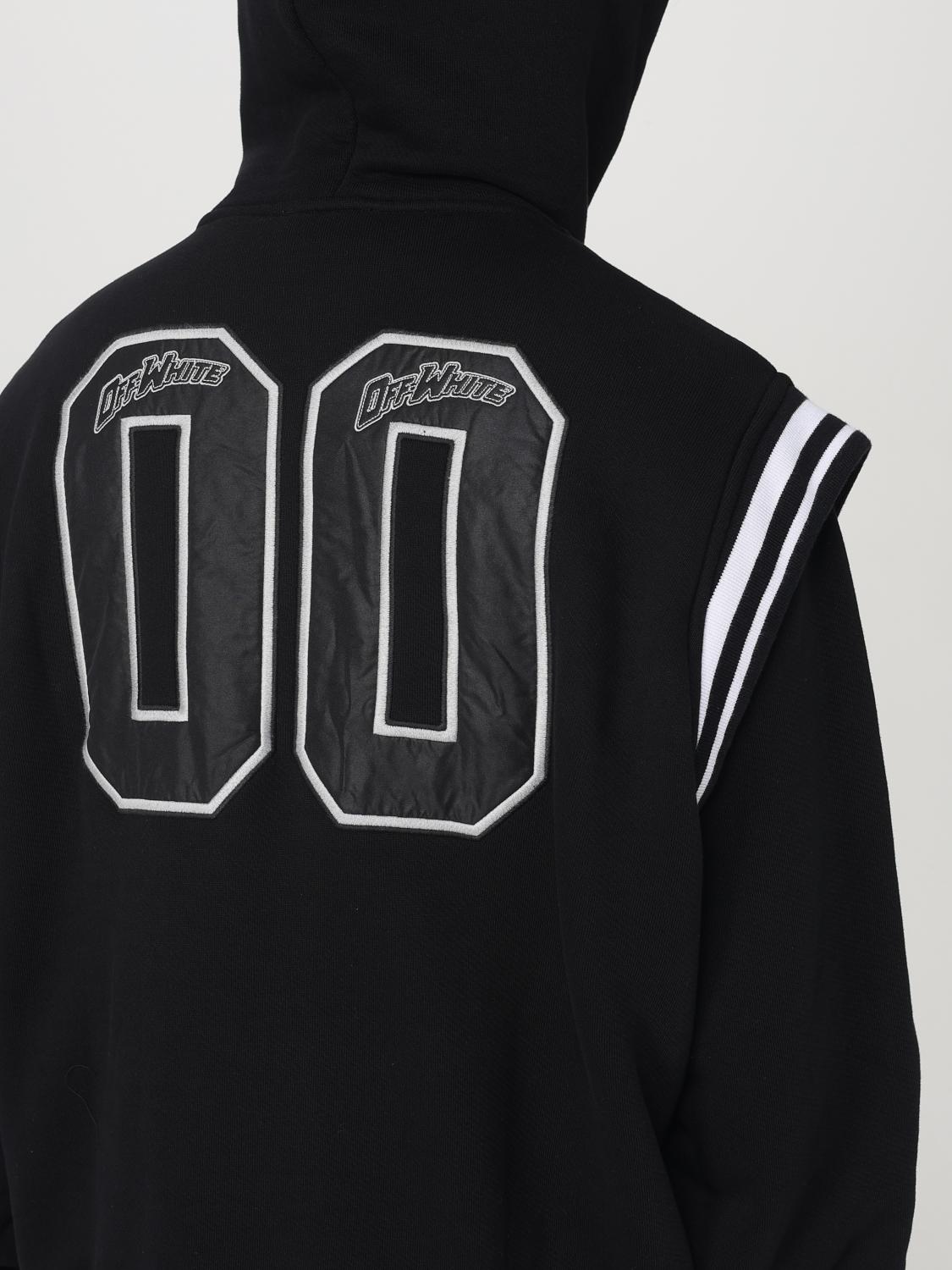 Off White Sweatshirt Men Black