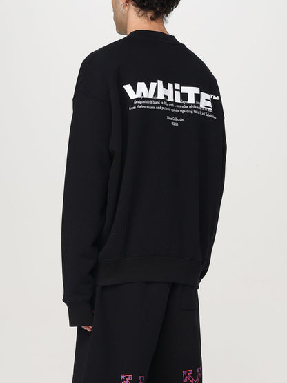 Off White Sweatshirt Men White