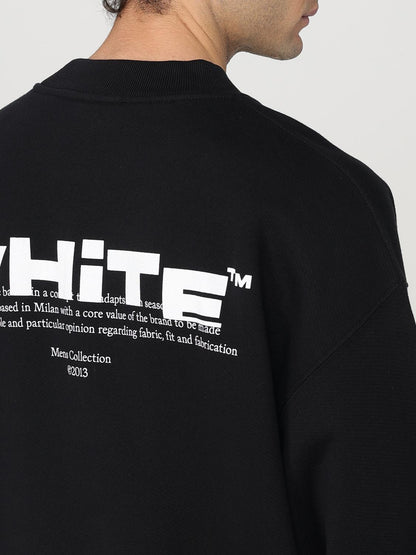Off White Sweatshirt Men White