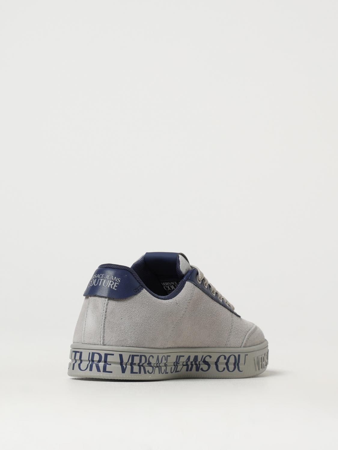 スニーカー VERSACE JEANS COUTURE Woman Sneakers Grey 78YA3SK6ZPB02 800 Versace Jeans Couture Sneakers Woman Grey – Modishus