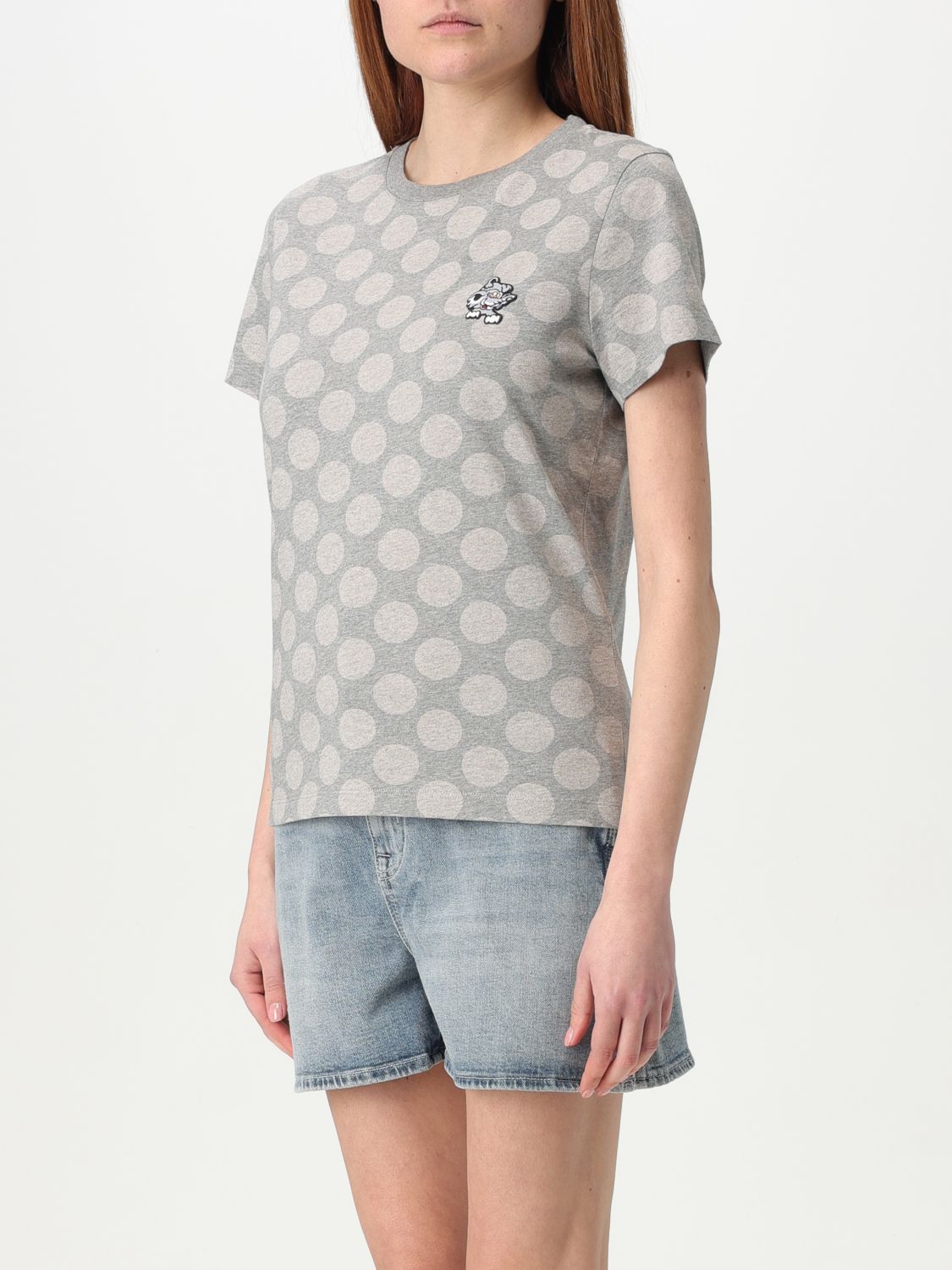 Kenzo T Shirt Woman Grey