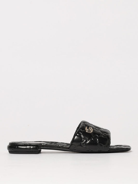 Gucci Flat Sandals Woman Black
